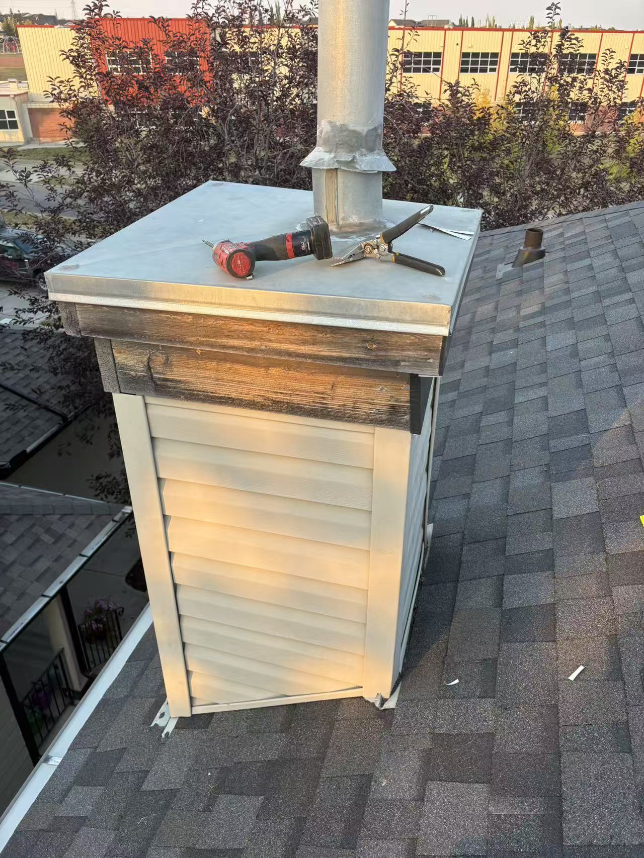 Chimney Repair before