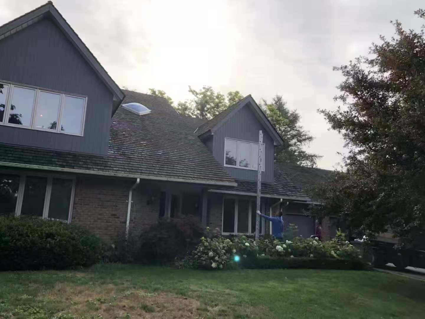 Re-Roofing before