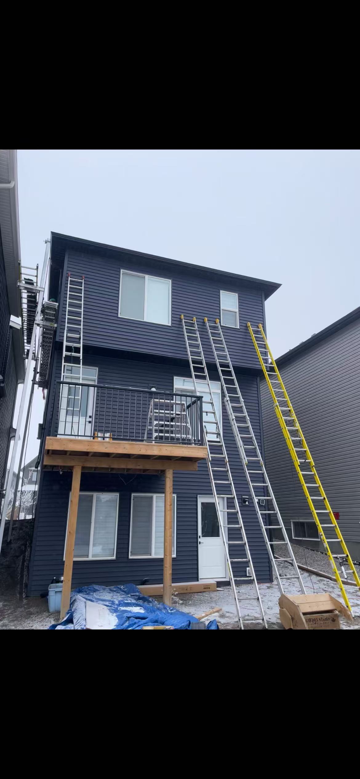 Siding after